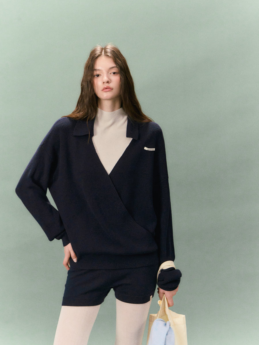 LLDC 'NEAT COLLECTION' Polo T-Shirt [Navy]