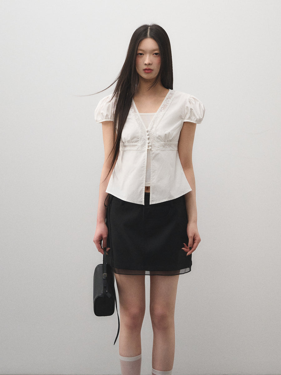 LLDC 'FLICKERING MOONLIGHT' Emily Top [Gray] main image 0
