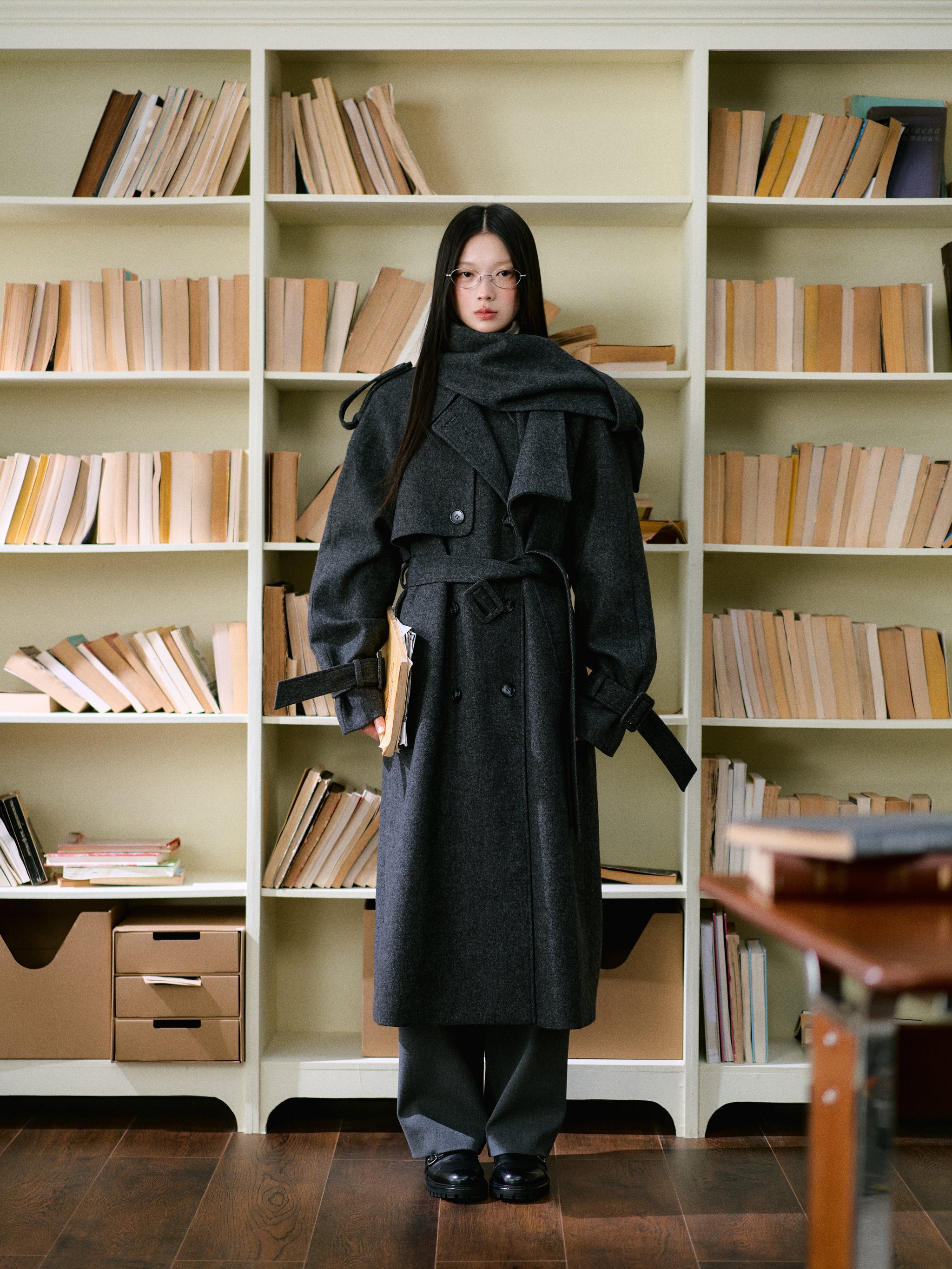 LLDC 'SAVVY MUSE' Maggie Coat [2COLOR] – LaLuneDuCiel