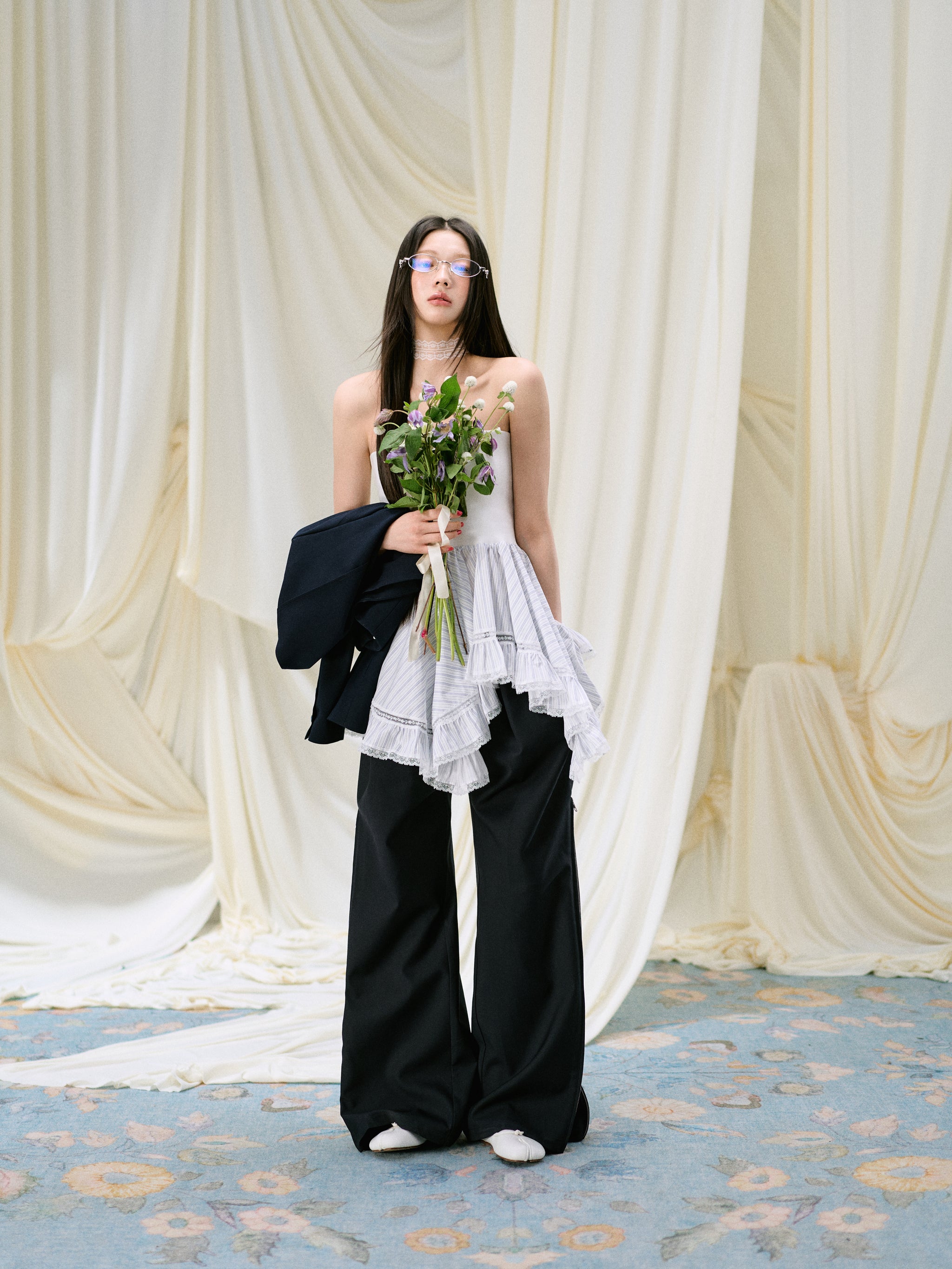 LLDC 'BLUE ROMANCE' Elysia Tube Top/ Skirt [Two-Way] – LaLuneDuCiel