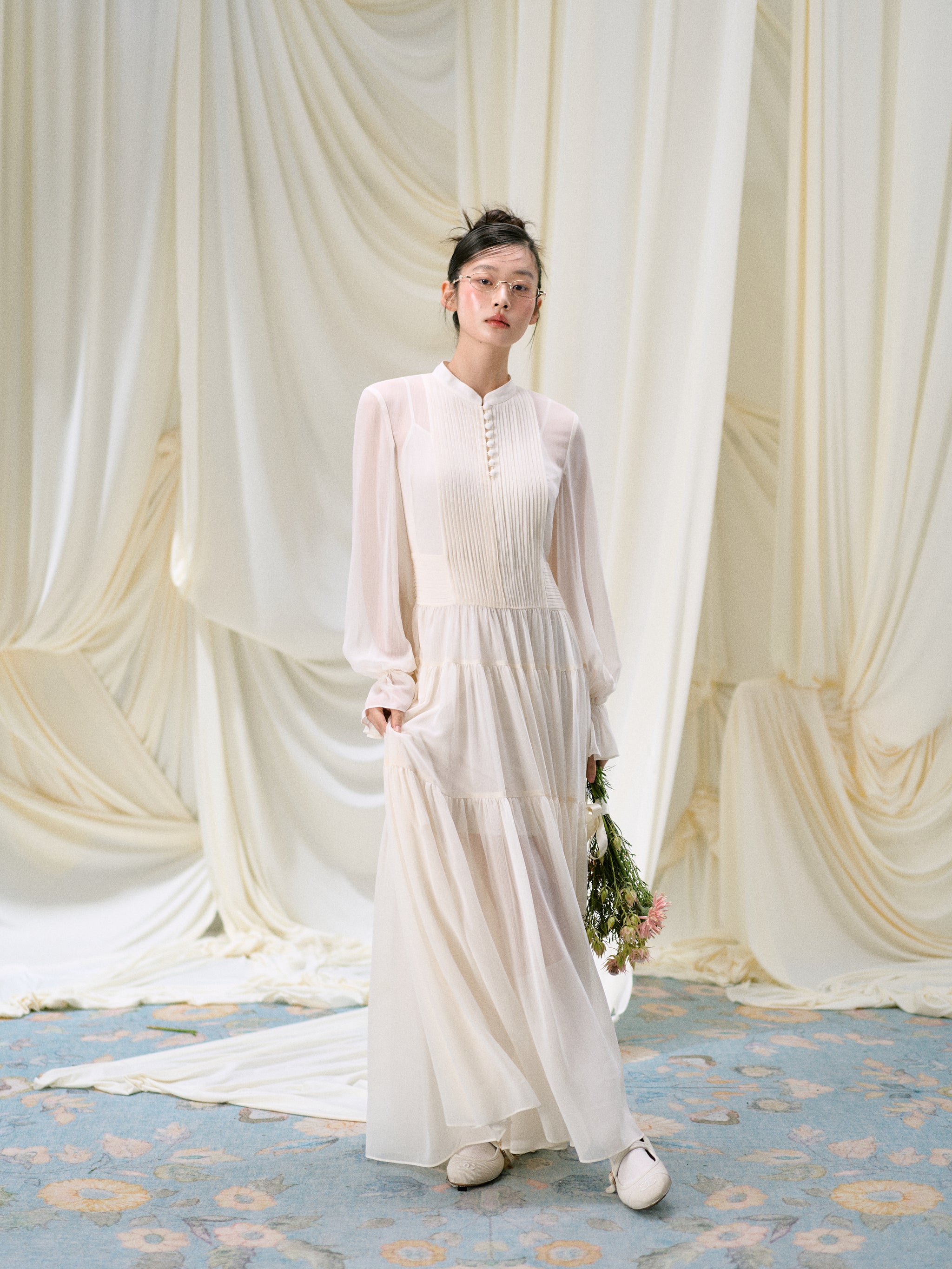 LLDC 'BLUE ROMANCE' Fiora Dress – LaLuneDuCiel