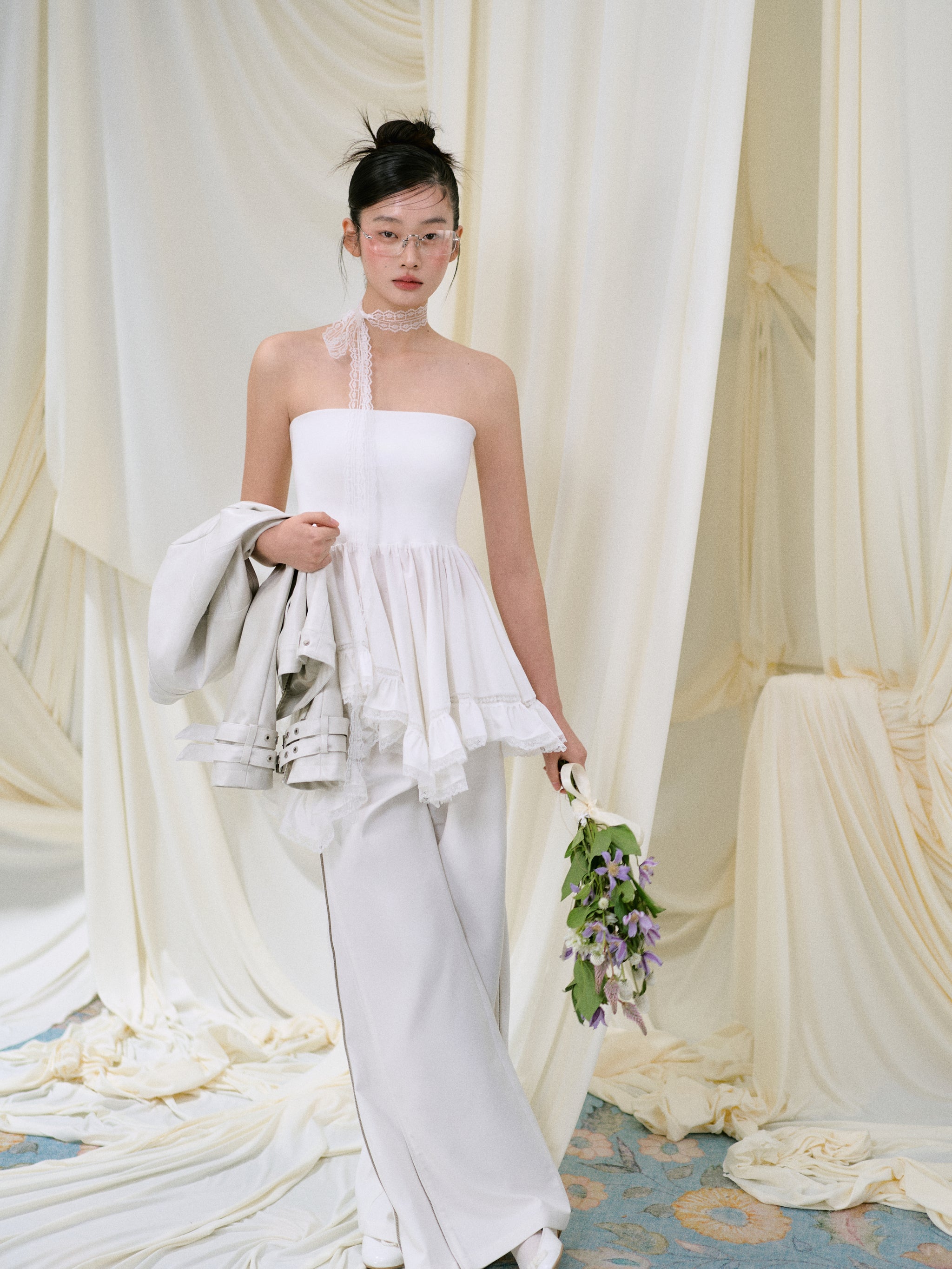 [Bride And You] LEXY blouse + SOLEIL skirt SET ☆関税込☆ Sarah - Set – LE COLLET