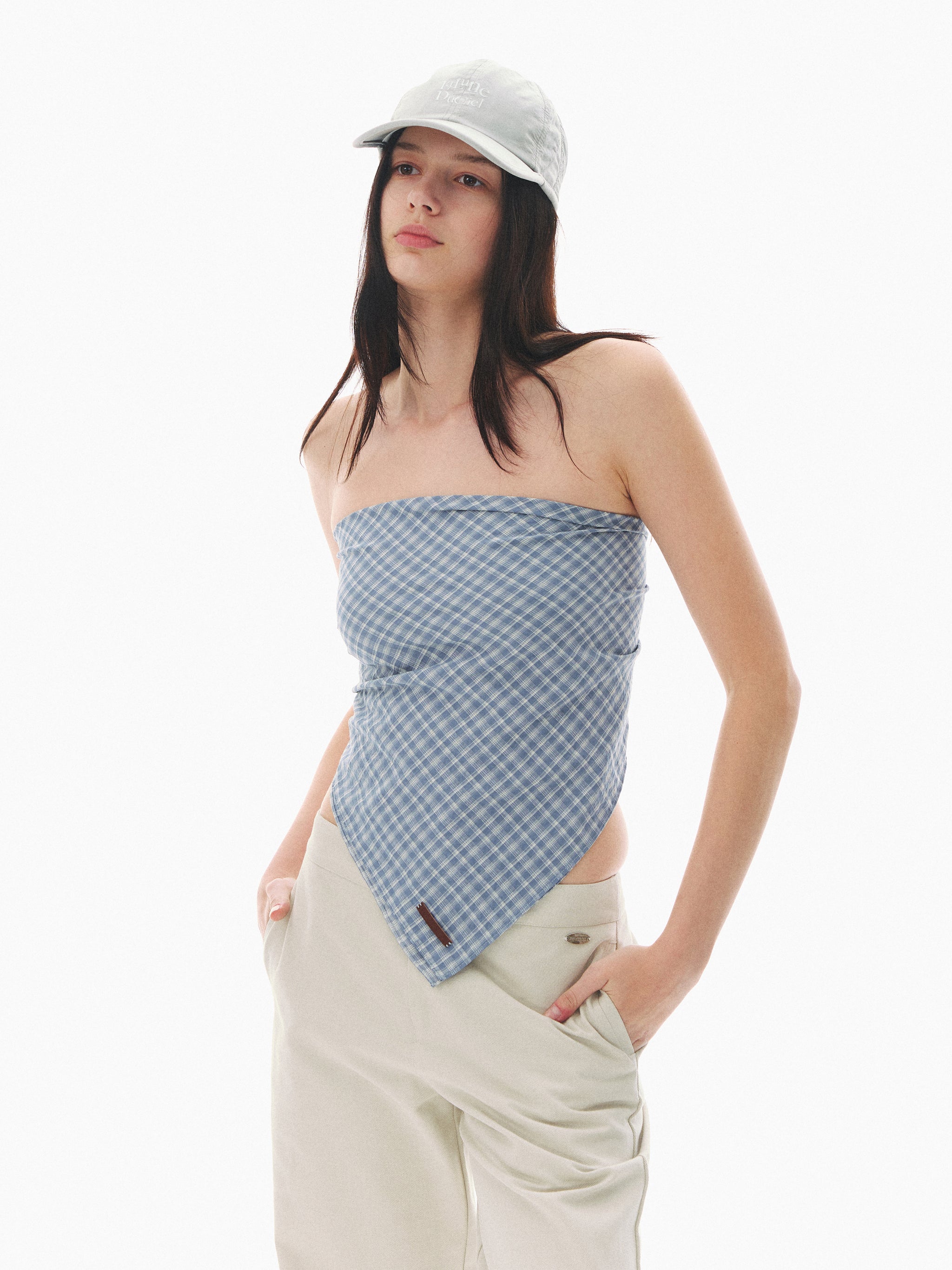 LLDC 'NEAT COLLECTION' Plaid Bandana Tube Top – LaLuneDuCiel